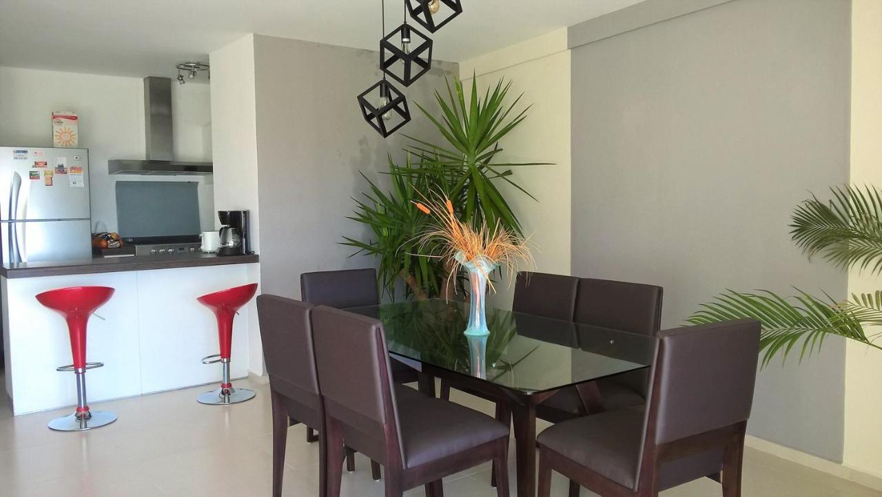 Swim The Caribbean & Work With A View Apartment Канкун Екстериор снимка